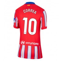 Dres Atletico Madrid Angel Correa #10 Domaci za Žensko 2024-25 Kratak Rukav